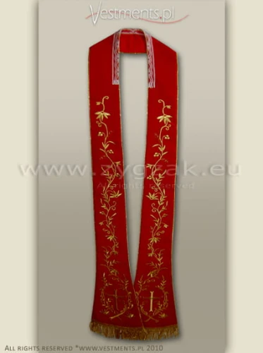 ROMAN STYLE STOLE
red