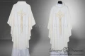 OG-HM-X-10 GOTHIC CHASUBLE - WHITE