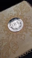 PM-10 GOLD CHALICE PALL "IHS"