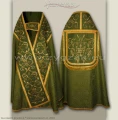 Roman style Cope - green.