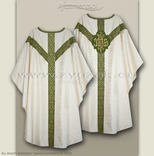 OS-ROZ-GH white/olive 

Semi-Gothic style Low Mass Set